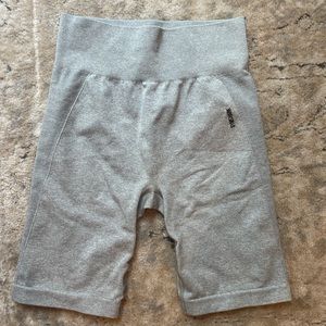 Gymshark High Waisted Biker Shorts in Gray (set available) - small